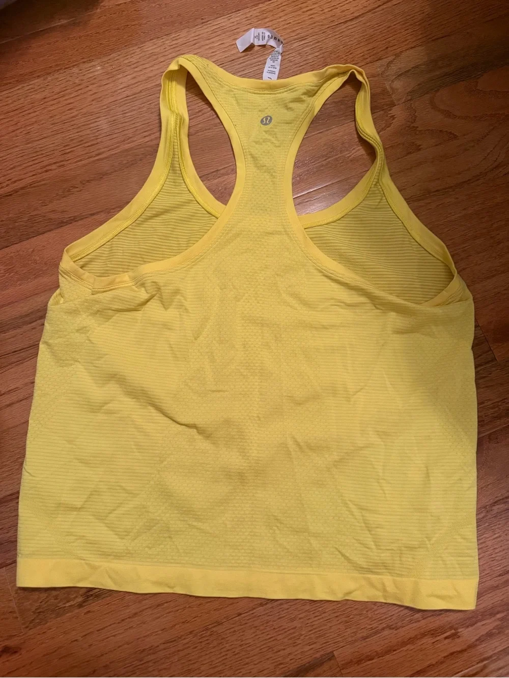 lululemon athletica Swiftly Tech tank Top Yellow